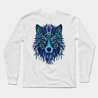 WOLF ILLUSTRATION Long Sleeve T-Shirt